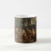 Pieter Aertsen - Christliche Barmherzigkeit Kaffeetasse (Mittel)