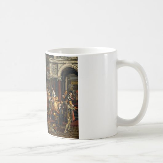 Pieter Aertsen - Christliche Barmherzigkeit Kaffeetasse (Rechts)
