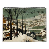Pieter Bruegel ältere enorme 2016 Kalender (Titelbild)