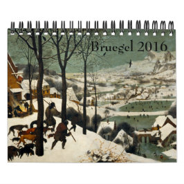 Pieter Bruegel ältere kleine 2016 Kalender