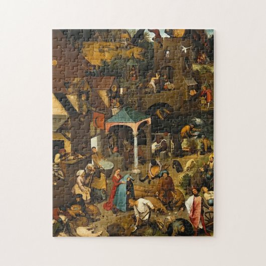 Pieter Bruegel, älterer Puzzle (Vertikal)
