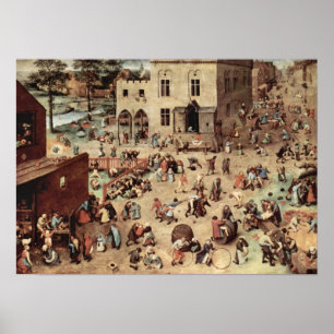 Pieter Bruegel-Child Poster