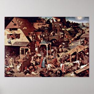 Pieter Bruegel das Älteste - die niederländischen Poster