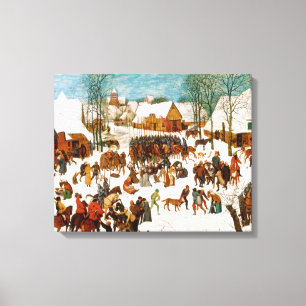 Pieter Bruegel, das Elder-Massaker der Unschuldige Leinwanddruck