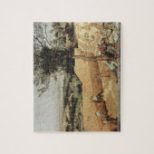Pieter Bruegel - das Getreideerntepuzzlespiel Puzzle (Vertikal)