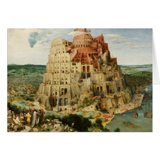 Pieter Bruegel der Ältere - Der Turm von Babel (Vorderseite (Horizontal))