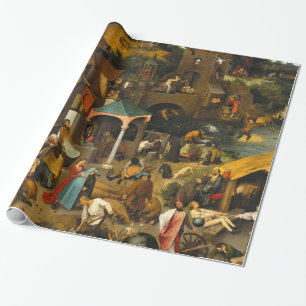 Pieter Bruegel der Ältere - Die niederländischen S Geschenkpapier