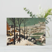 Pieter Bruegel der Ältere - Jäger im Schnee (Stehend Vorderseite)