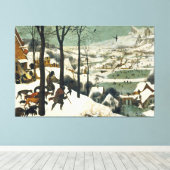 Pieter Bruegel der Ältere - Jäger im Schnee Leinwanddruck (Insitu (Holzboden))