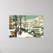 Pieter Bruegel der Ältere - Jäger im Schnee Leinwanddruck (Vorderseite)