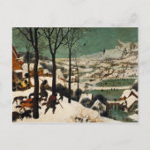 Pieter Bruegel der Ältere - Jäger im Schnee Postkarte (Vorderseite)