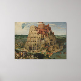 Pieter Bruegel, der ältere Turm von Babel Leinwanddruck
