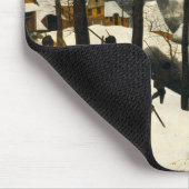 Pieter Bruegel der Älteste - Jäger im Schnee Mousepad (Ecke)