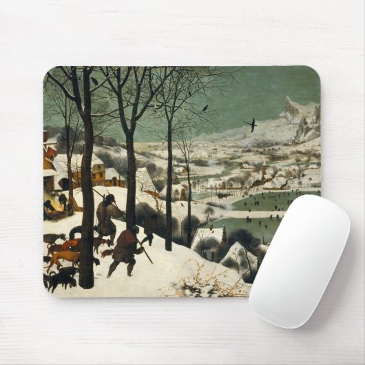 Pieter Bruegel der Älteste - Jäger im Schnee Mousepad (Mit Mouse)
