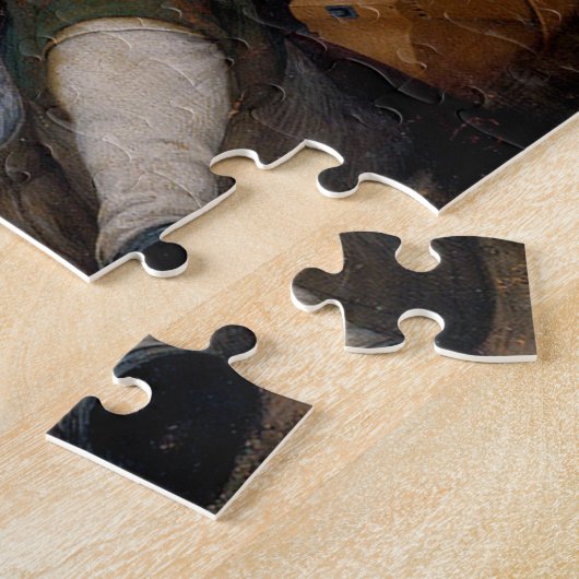 Pieter Bruegel, der Blinde Führer des Blinden Puzzle (Seite)