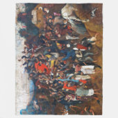 Pieter Bruegel, der Wein des Heiligen Martins Fleecedecke (Vorderseite)