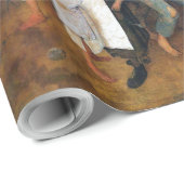 Pieter Bruegel, der Wein des Heiligen Martins Geschenkpapier (Rolleneckpunkt)