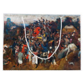 Pieter Bruegel, der Wein des Heiligen Martins Große Geschenktüte (Rückseite)