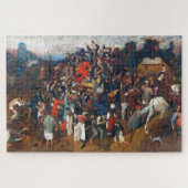 Pieter Bruegel, der Wein des Heiligen Martins Puzzle (Horizontal)
