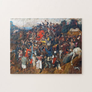 Pieter Bruegel, der Wein des Heiligen Martins Puzzle