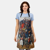 Pieter Bruegel, der Wein des Heiligen Martins Schürze (Getragen)