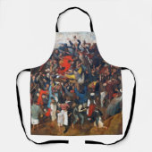 Pieter Bruegel, der Wein des Heiligen Martins Schürze (Vorderseite)