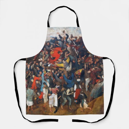 Pieter Bruegel, der Wein des Heiligen Martins Schürze (Vorderseite)