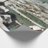 Pieter Bruegel die Älteren Jäger im Schnee Geschenkpapier (Ecke)