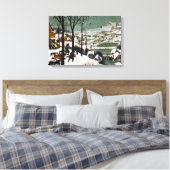 Pieter Bruegel die Älteren Jäger im Schnee Leinwanddruck (Insitu (Schlafzimmer))