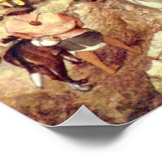 Pieter Bruegel Elder - Umwandlung von Saint Paul Poster (Ecke)