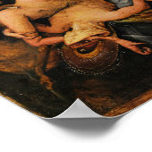 Pieter Bruegel Fall der Engel der Rebellen Malerei Poster (Ecke)