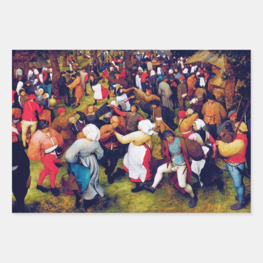 Pieter Bruegel Geschenkpapier Set (Vorderseite 3)