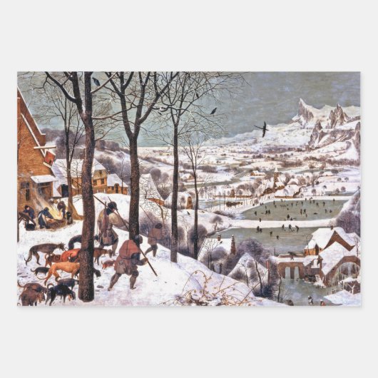 Pieter Bruegel Geschenkpapier Set (Vorderseite)