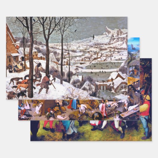 Pieter Bruegel Geschenkpapier Set (Set)