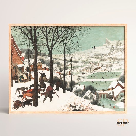 Pieter Bruegel Hunters im Schnee Poster
