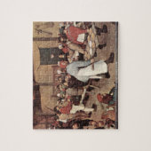 Pieter Bruegel - Landhochzeit Puzzle (Vertikal)