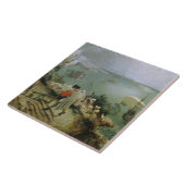 Pieter Bruegel - Landschaftsfall von Icarus Fliese (Seite)