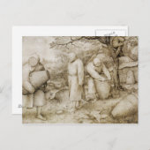Pieter Bruegel the Ältere - Die Imker Postkarte (Vorne/Hinten)