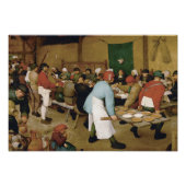 Pieter Bruegel the Elder - Bauernhochzeit Fotodruck (Vorne)