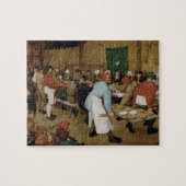 Pieter Bruegel the Elder - Bauernhochzeit Puzzle (Horizontal)