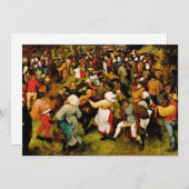 Pieter Bruegel The Elder - Der Hochzeitstanz (Vorne/Hinten)