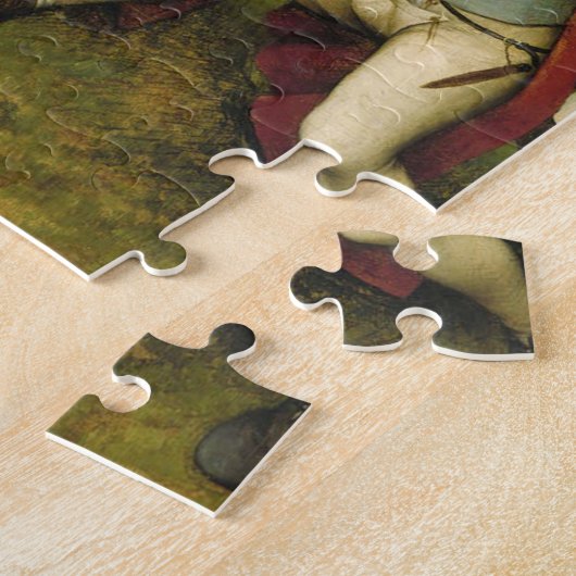 Pieter Bruegel The Elder - Der Hochzeitstanz Puzzle (Seite)