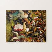 Pieter Bruegel The Elder - Der Hochzeitstanz Puzzle (Horizontal)
