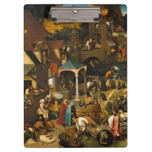 Pieter Bruegel the Elder - Die niederländischen Sp Klemmbrett
