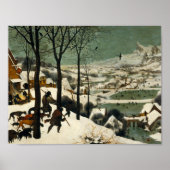 Pieter Bruegel the Elder - Hunters in the Snow Poster (Vorne)