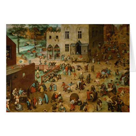 Pieter Bruegel the Elder - Kinderspiele (Vorderseite (Horizontal))