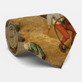 Pieter Bruegel the Elder - Kinderspiele Krawatte (Gerollt)