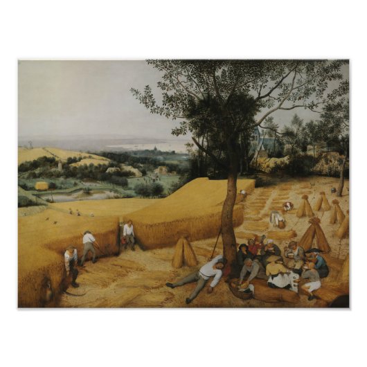 Pieter Bruegel the Elder - The Harvesters Fotodruck (Vorne)