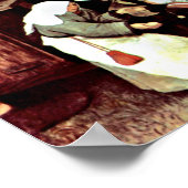 Pieter Bruegel the Elder - The Peasant Dance Poster (Ecke)