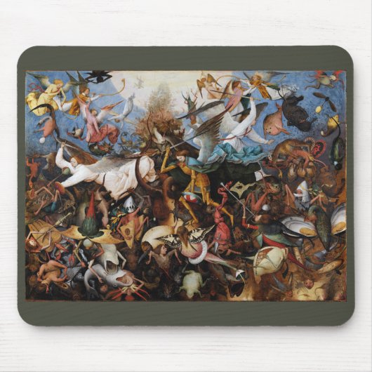 Pieter Bruegel , “ The Fall of the Rebel Angels ” Mousepad (Vorne)
